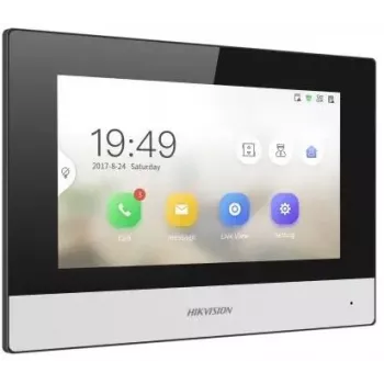 Intercomunicador de vídeo Hikvision DS-KH6320Y-WTE2 Ecrã TFT de 7