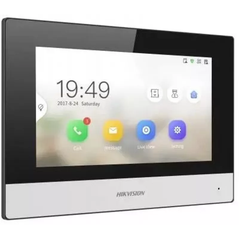 Intercomunicador de vídeo Hikvision DS-KH6320Y-WTE2 Ecrã TFT de 7