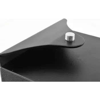 Suporte de microfone Omnitronic ANV-1 preto de altura ajustável