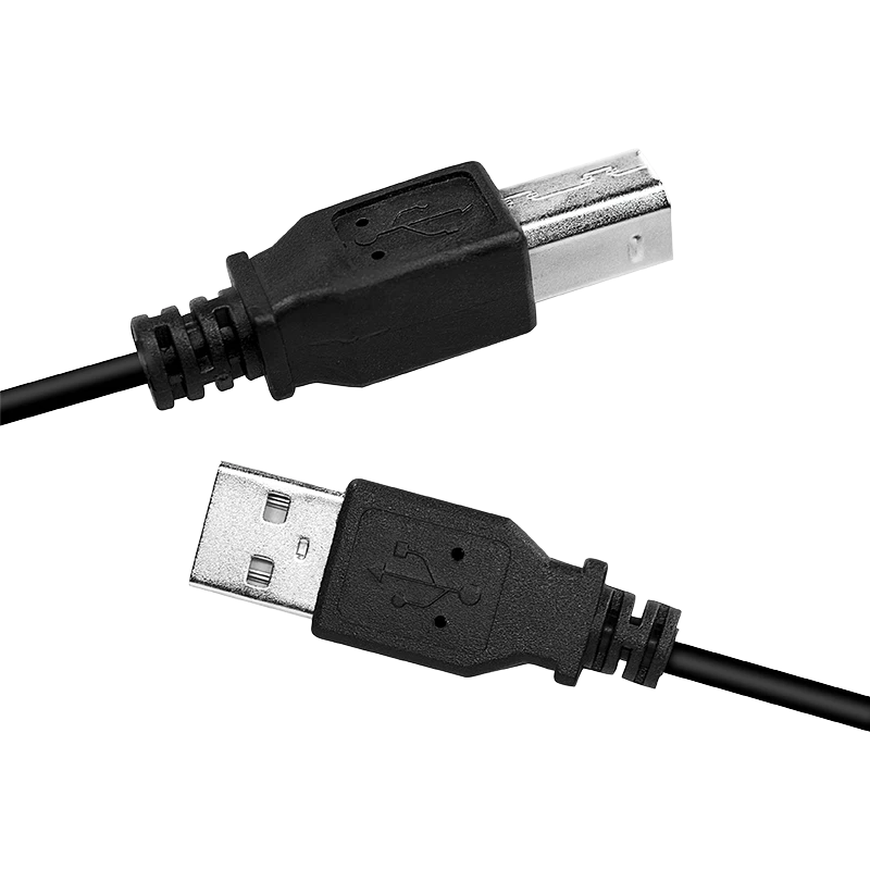 Cabo USB LogiLink CU0007B USB 2.0 2 m USB A USB B preto