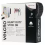 Fita VELCRO extra forte autocolante, gancho e laço 50mm x 5m preto