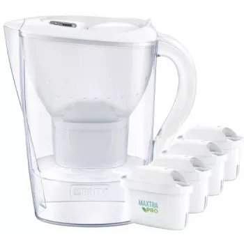 Jarra Brita Marella XL + 4 cartuchos Maxtra (branco)