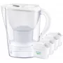 Jarra Brita Marella XL + 4 cartuchos Maxtra (branco)