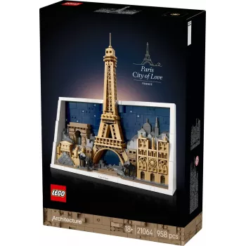 LEGO ARCHITECTURE 21064 Paris – Cidade do Amor
