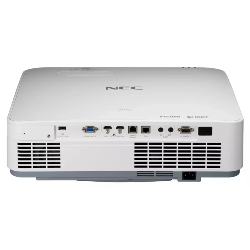 Projetor de distância padrão NEC P547UL 3240 ANSI Lumen 3LCD WUXGA (1920x1200) branco