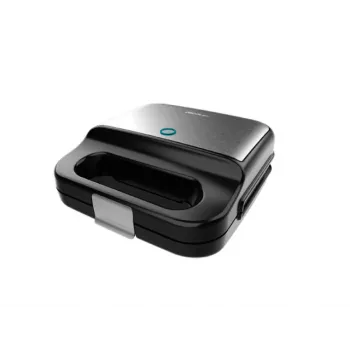 Cecotec Máquina de sandes | Rock’nToast 4in1 | 1000 W | Número de placas 4 | Preto