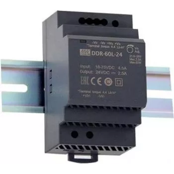 Fonte de alimentação e conversor de tensão MEAN WELL DDR-60L-5 60 W (DDR-60L-5)