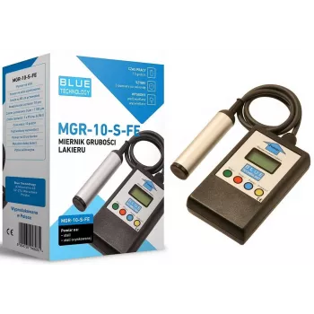 Medidor de espessura de camada Blue Technology MGR-10-S-FE — medidor de espessura portátil para medição precisa de espessura de camada