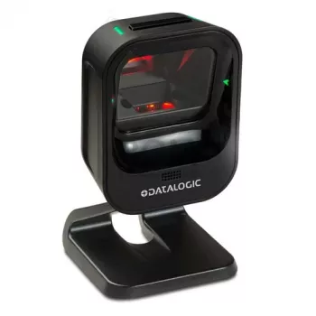 Leitor de Códigos de Barras Datalogic Magellan 900i com Suporte, Imagem 2D, USB, Preto