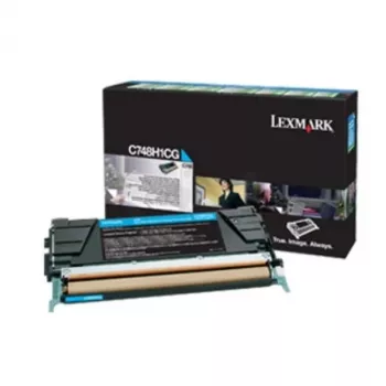Cartucho de toner Lexmark C748H3CG 10000 páginas ciano