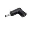 Adaptador de carregamento Akyga AK-ND-C05 USB-C para DC 3,5 x 1,35 mm para portáteis, 18,5-20 V, 100 W