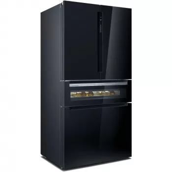 Frigorífico side-by-side Siemens KF96RSBEA de instalação livre 572 L preto