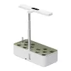 Sistema inteligente de cultivo de plantas de interior GreenBlue, vaso SMART, capacidade 4L, para 12 plantas, LEDs de espetro completo, GB133