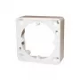 Triax AR 20 Moldura de montagem saliente para tomadas de antena 302062, branco