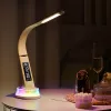 Candeeiro de secretária Hawk HW-LAMP05 branco LED ajustável — candeeiro de trabalho LED compacto com braço ajustável