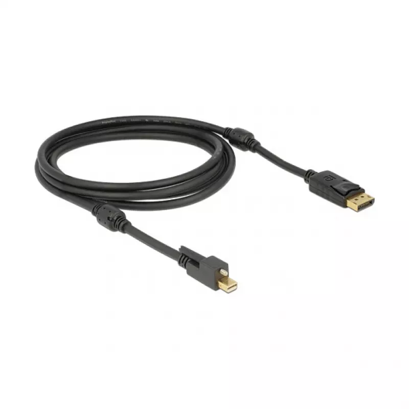 Cabo DisplayPort DeLOCK 83722 Mini DisplayPort 2 m preto