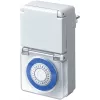 Temporizador semanal Brennenstuhl MMZ 44 azul branco