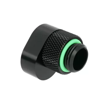 Extensão offset Barrow G1/4 polegadas MF 14 – conector angular para refrigeração líquida, preto, modelo TX360PZ b