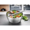 Centrífuga de salada GEFU Rotare aço inoxidável, acionamento por manivela, 3 L, caixa em aço inoxidável, redonda