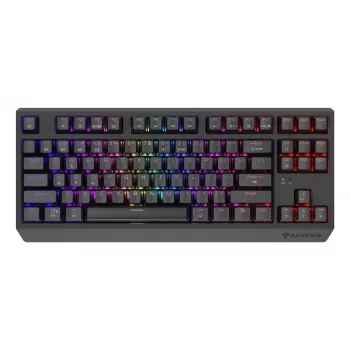Teclado Gaming GENESIS Thor 230 TKL USB + RF Wireless + Bluetooth QWERTY US English preto