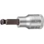 Gedore IN 19 K 6 2219336 soquete com ponta sextavada interior, 6 mm, encaixe de 1/2" (12,5 mm)