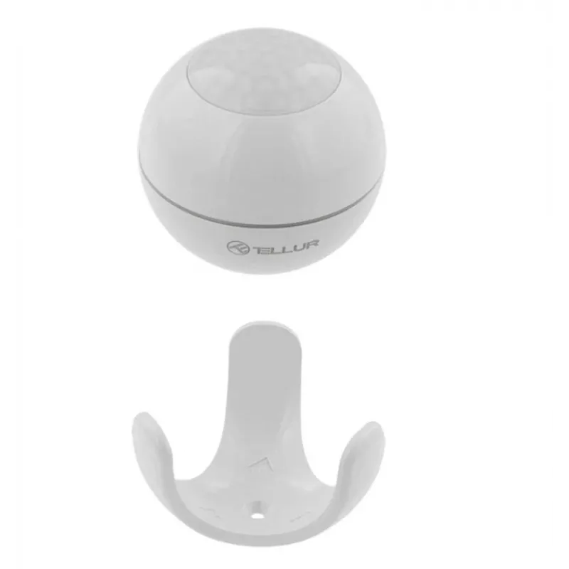 Detetor de movimento Tellur TLL331121 sensor infravermelho passivo sem fios branco