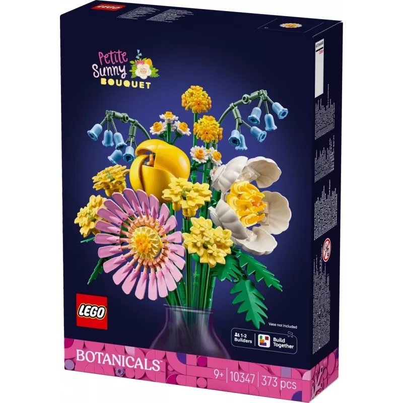 LEGO ICONS 10347 A Coleção Botânica - Pequeno ramo de flores solarengas