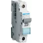 Disjuntor Hager NBN106 1P, 6 A, 50–60 Hz, 17,5 mm de largura