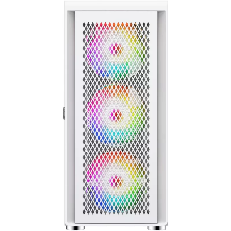Caixa de PC Silentware Air 100 White — Mid-Tower compatível com ATX, superfície branca