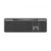 Logitech Signature Slim Solar+ K980 Teclado sem fios, QWERTZ alemão, grafite