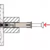 Bucha de fixação Fischer SXR 6 x 60