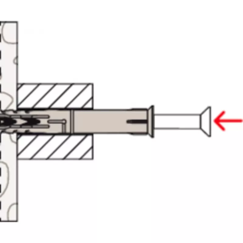 Bucha de fixação Fischer SXR 6 x 60