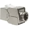 Tomada de rede RJ-45 LogiLink NK4003 prateado