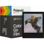 Polaroid | placas fotográficas para câmaras instantâneas Go Color moldura preta pack de 2, 16 unid.
