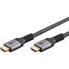 Cabo HDMI Plus High-Speed com Ethernet, 4K @ 60Hz (cinzento, 15 metros)
