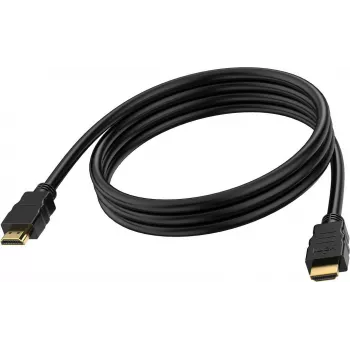 VISION Techconnect - Ultra High Speed - Cabo HDMI com Ethernet - HDMI macho para HDMI macho - 2,0 m - Isolamento duplo - Preto - Suporte de 8K