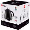 ELDOM NELA chaleira elétrica, capacidade 1,7 l, potência 2000 W, preto
