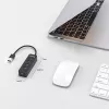 UNITEK uHUB Q4 USB 3.2 Gen 1 (3.1 Gen 1) Type-A 5000 Mbit/s Preto