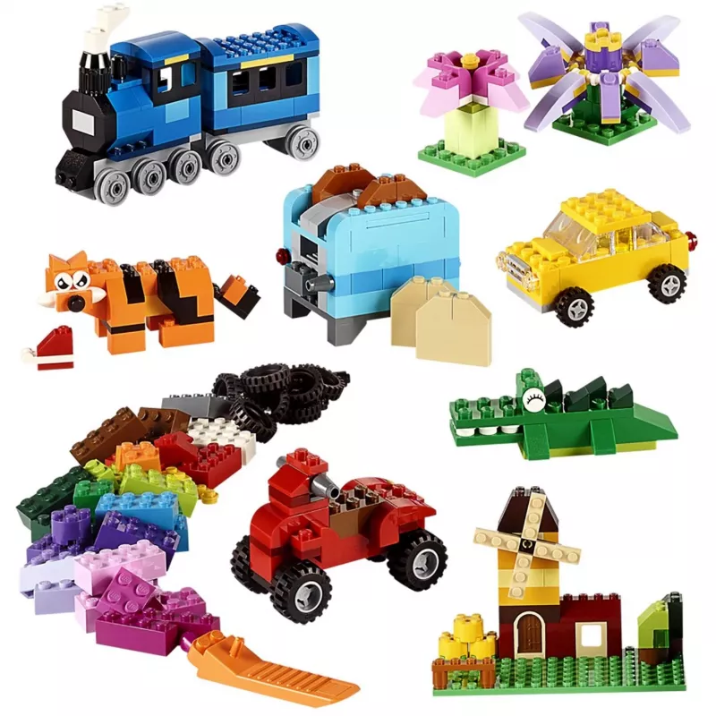LEGO 10696 Classic Caixa de Blocos Criativos Média – armazenamento fácil, blocos coloridos, conjunto de construção para crianças, rapazes e raparigas a partir dos 4 anos