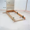 Escora de montagem para aro de porta Bessey TMS altura ajustável em aço robusto