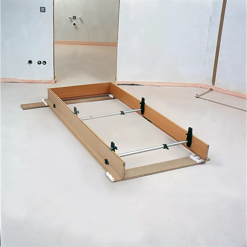 Escora de montagem para aro de porta Bessey TMS altura ajustável em aço robusto