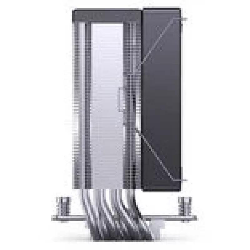 Refrigerador de CPU Jonsbo CR-1000MAX, 120 mm - preto