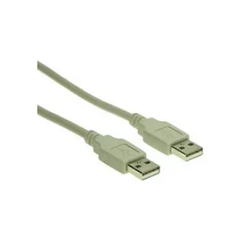 Cabo de ligação GoodConnections USB 2.0 ficha A para ficha A, cinzento, 1m,