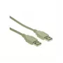 Cabo de ligação GoodConnections USB 2.0 ficha A para ficha A, cinzento, 1m,