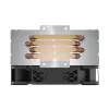 Dissipador de CPU SAVIO SAVGCOVORTEXX2ARGB com 4 heatpipes, ventoinha ARGB de 120 mm, preto