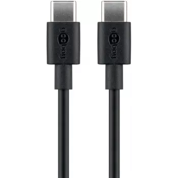 Cabo USB Goobay 51243 2 m USB 2.0 USB C preto (51243)