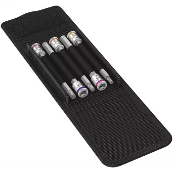 Conjunto de chaves de caixa ZYLKOP 1/4'' 8740 A HF 1, 5 peças