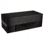 Akasa Turing A50 MKII - Ultra Small Form Factor (USFF) - PC - preto - alumínio - escritório doméstico - Kensington