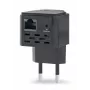 Repetidor de rede GEMBIRD WNP-RP300-03-BK, 300 Mbps, 2,4 GHz, 802.11g, 1x RJ-45, antena interna 3 dBi, AC 100–240V