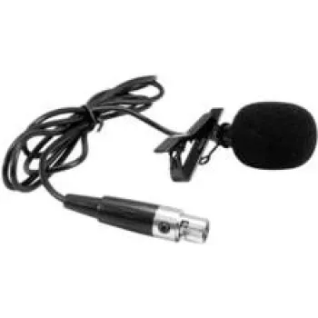 Microfone de lapela Omnitronic 13106976 preto - -37 dB de sensibilidade